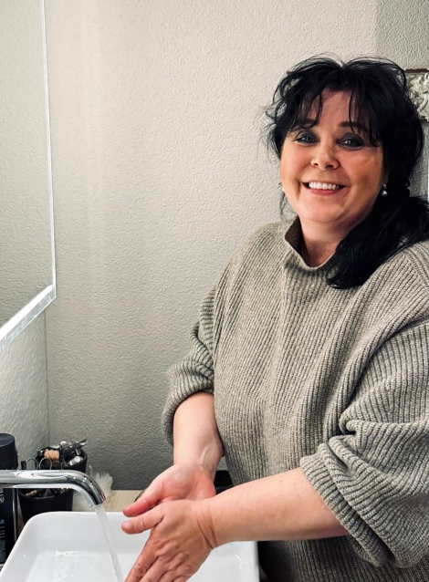 Schul&auml;rztin Angela Walt